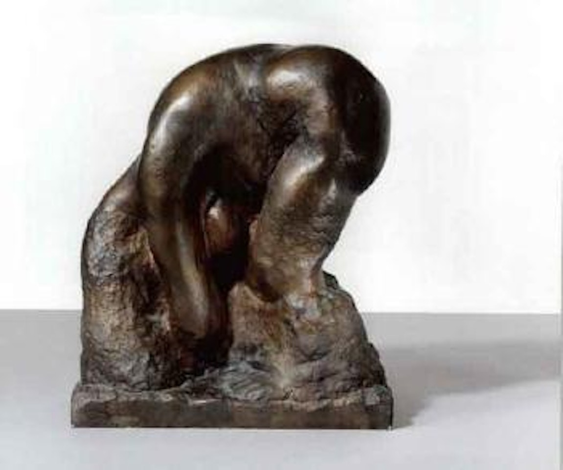 Female nude study by Alfred Hrdlicka