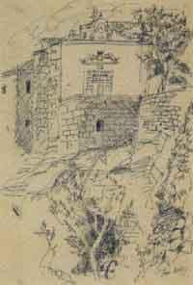 Southern houses by Jean Dufy