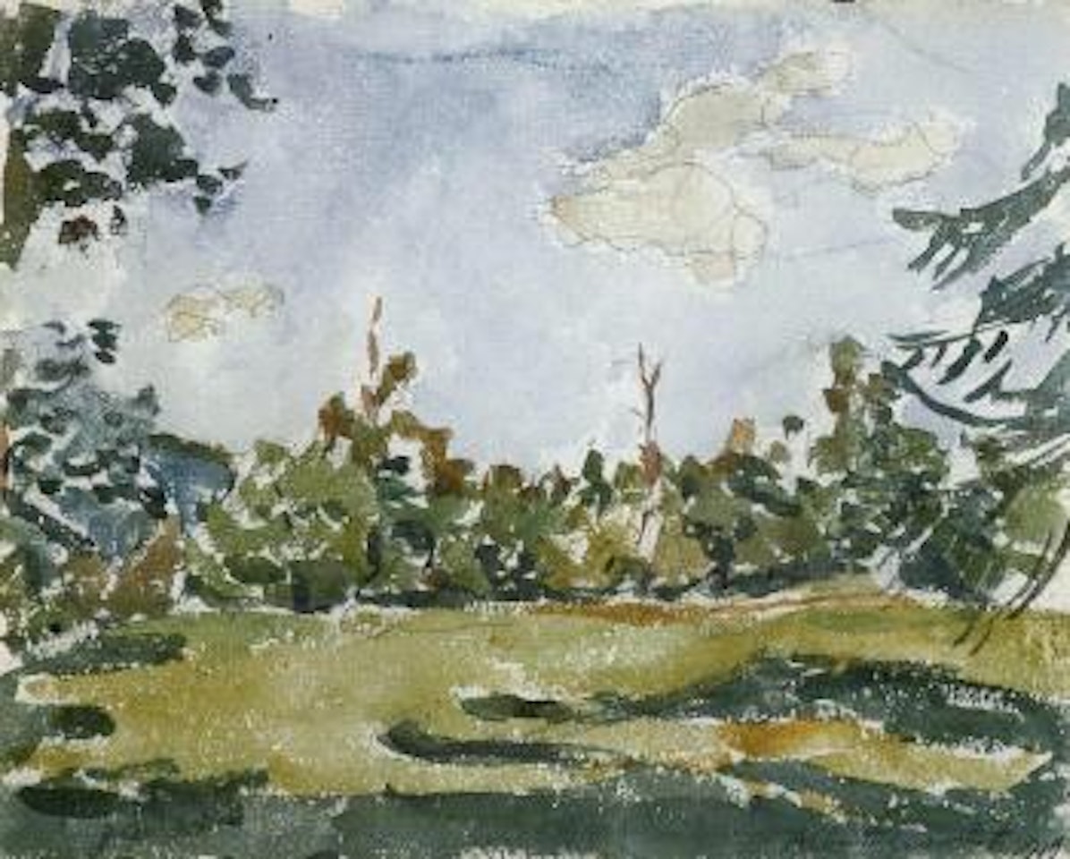 Landscape by Alberto Giacometti