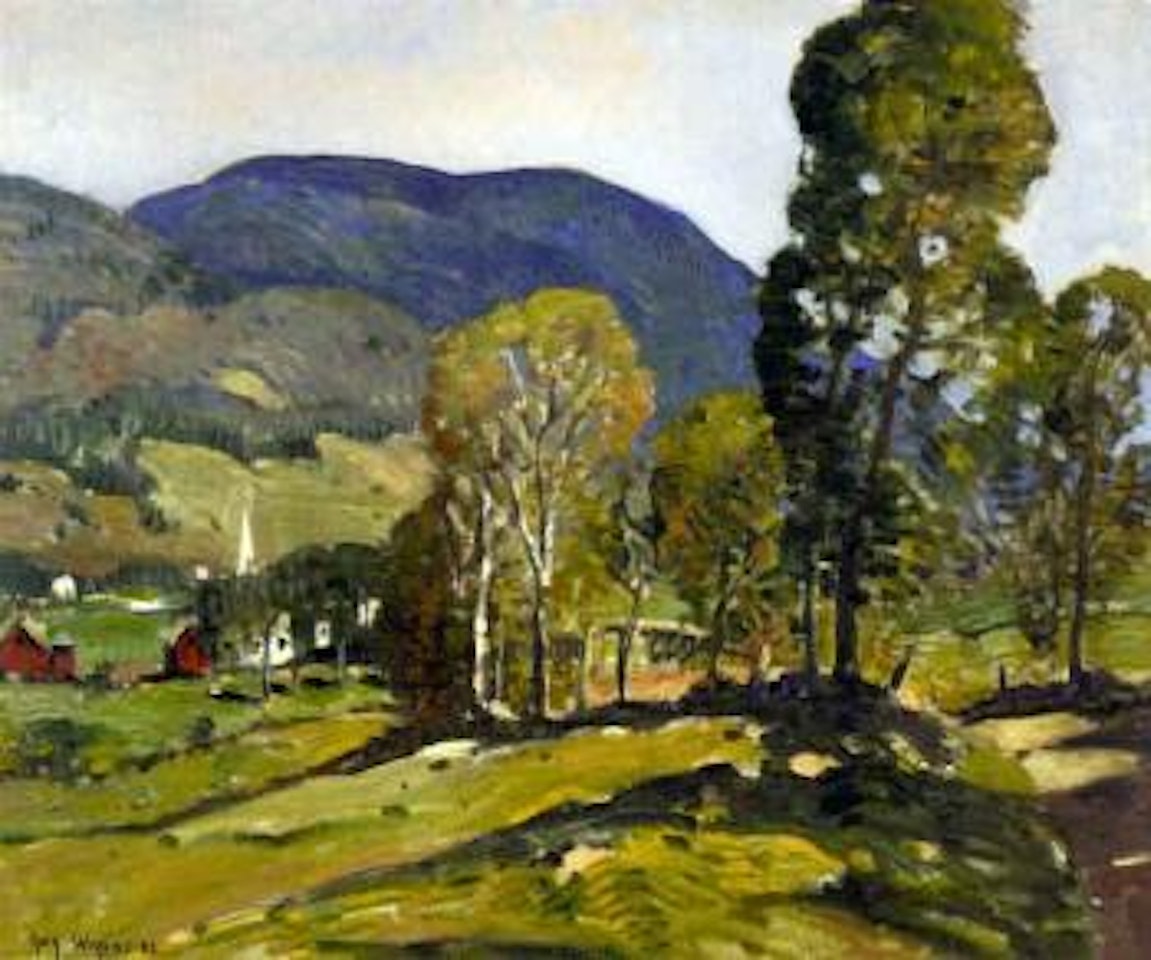 Old turnpike by Guy Carleton Wiggins