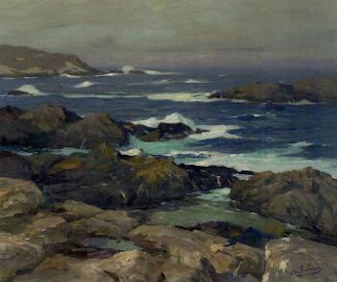 Coastal range, Carmel Highlands by William Ritschel