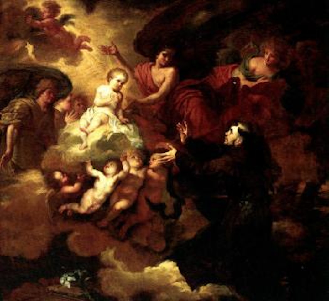 Vision of Saint Anthony of Pauda by Flemish School