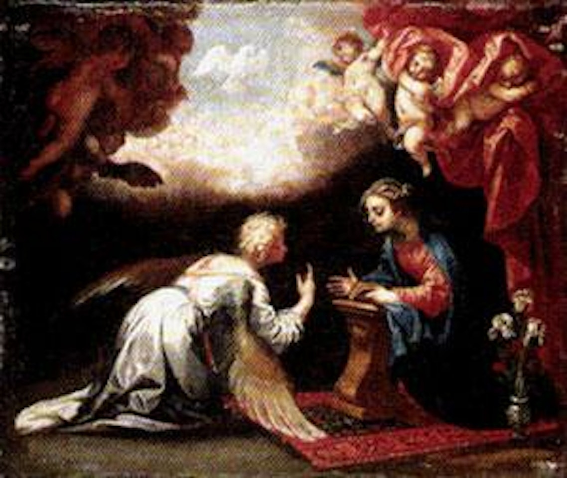 Annunciation by Spanish School