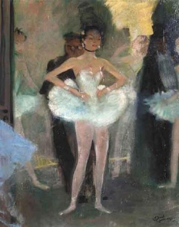 La danseuse Ida Strozzi by Jean Gabriel Domergue