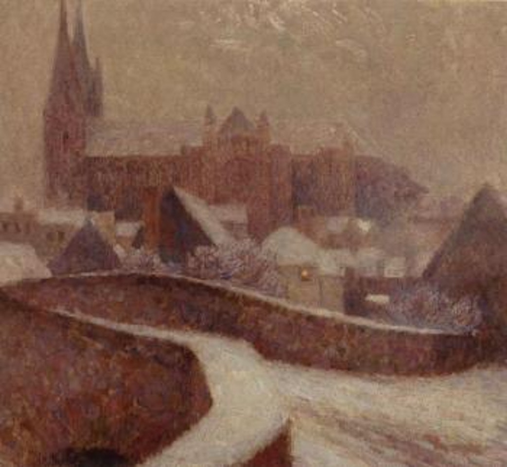 La cathedrale, Chartres by Henri Le Sidaner