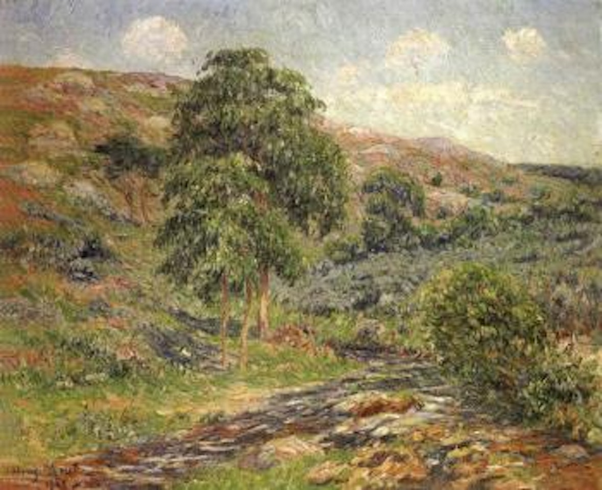 Les Monts d'Arree, le Dour-Du by Henry Moret