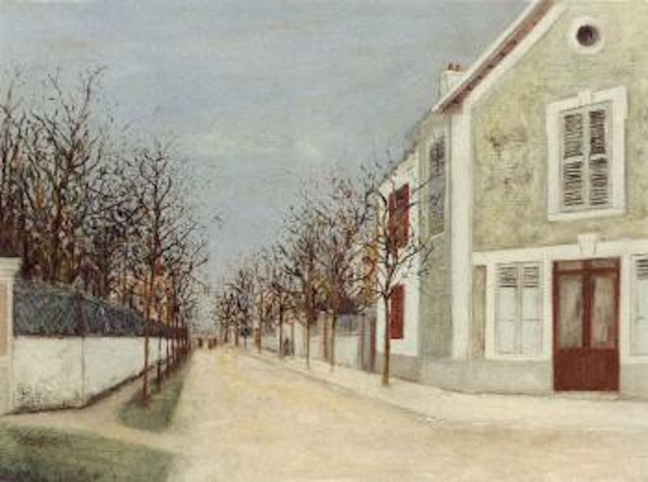 Rue de banlieue by Maurice Utrillo