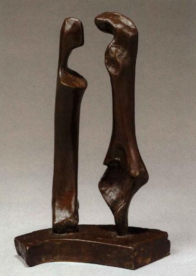 Two standing women by Henry Moore