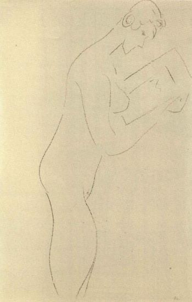 Nu lisant by Henri Matisse