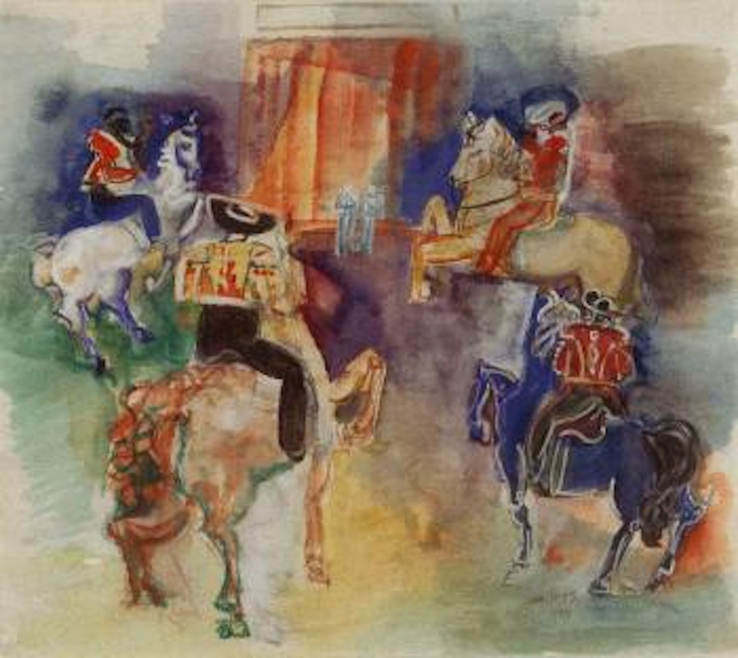 Haute ecole by Jean Dufy