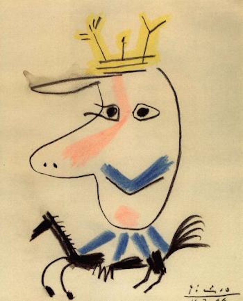 Le prince carnaval by Pablo Picasso