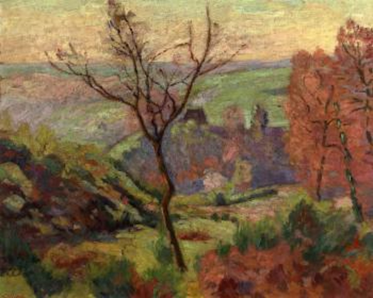 Vallee de la Sedelle au pont Charraud by Armand Guillaumin