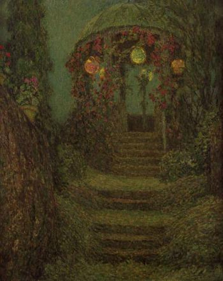 La tour aux lanternes by Henri Le Sidaner