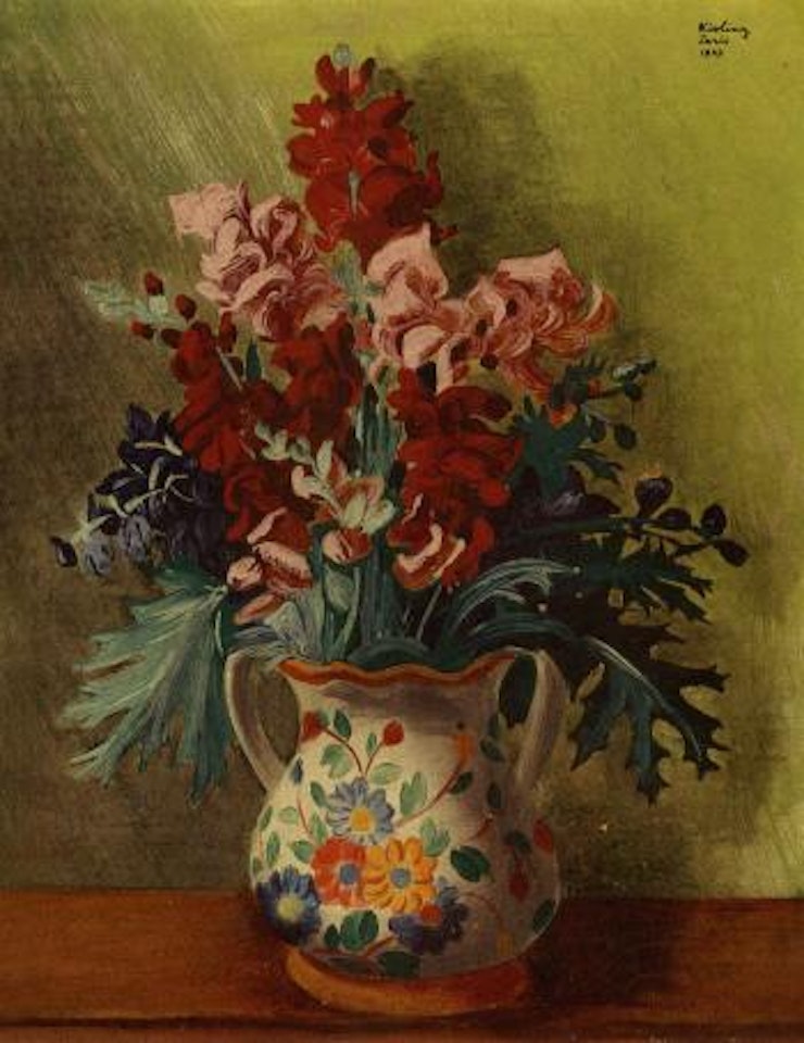Fleurs by Moïse Kisling