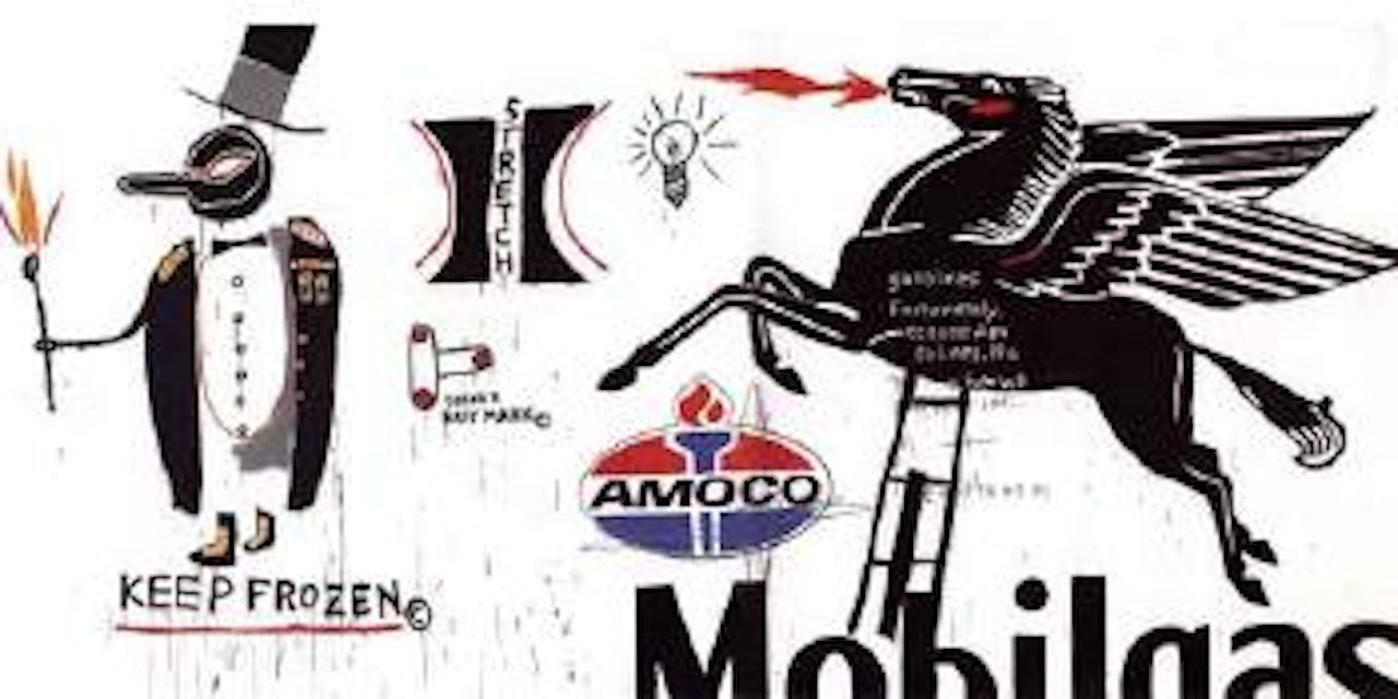 Amoco by Jean-Michel Basquiat by Andy Warhol