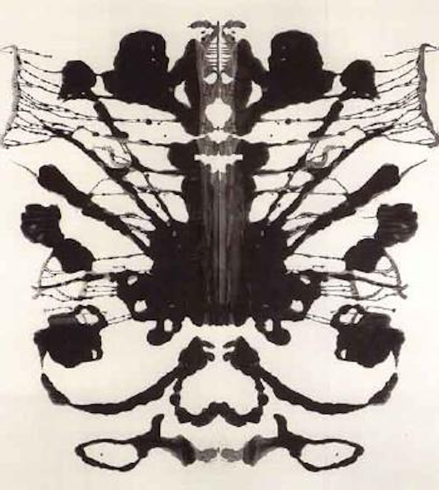 Rorshach by Andy Warhol