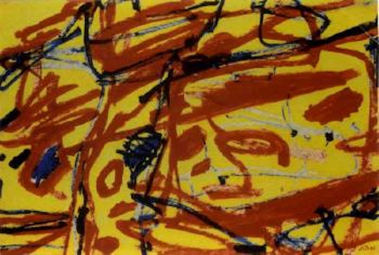 Mire G 75 by Jean Dubuffet