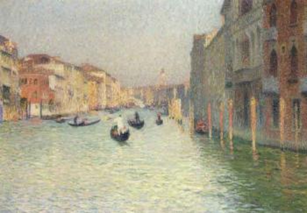 Gondoles a Venise by Henri Jean Guillaume Martin