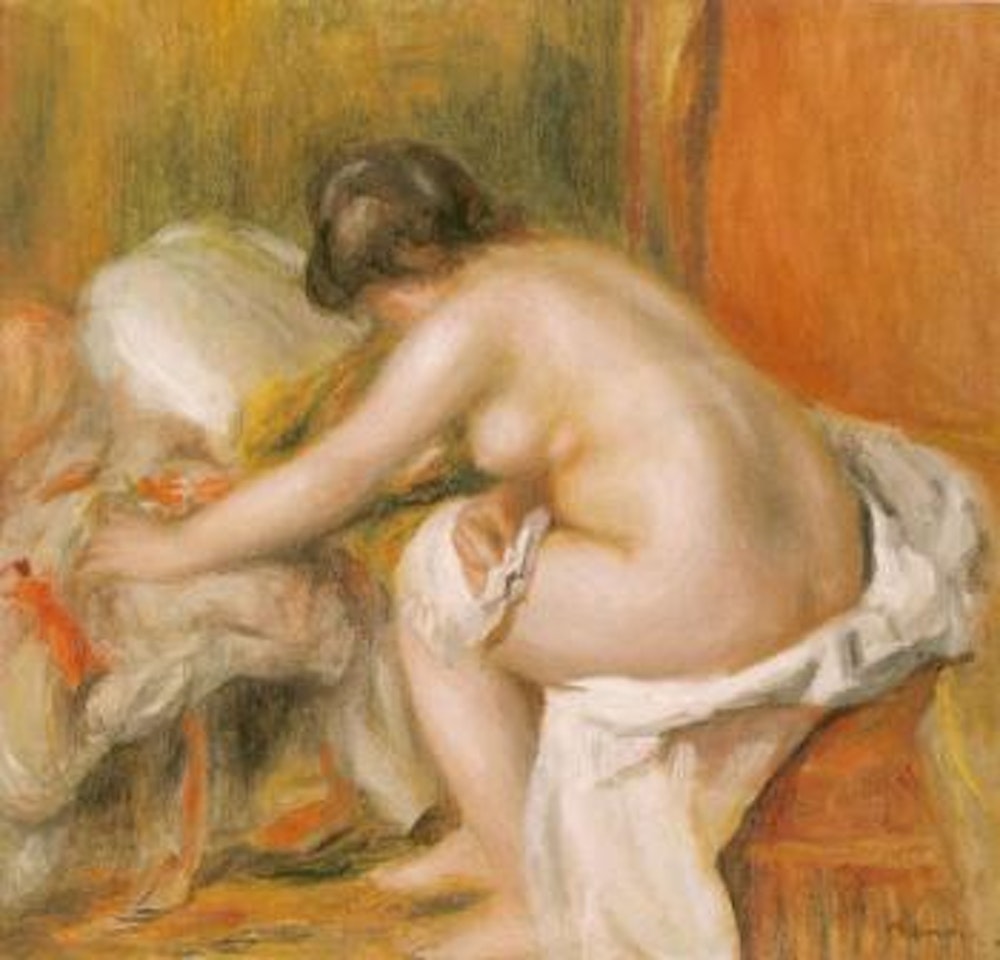 Baigneuse assise by Pierre-Auguste Renoir