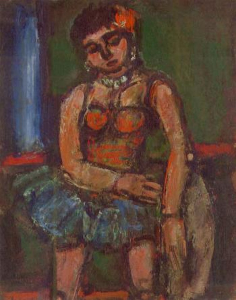 Fille de cirque by Georges Rouault