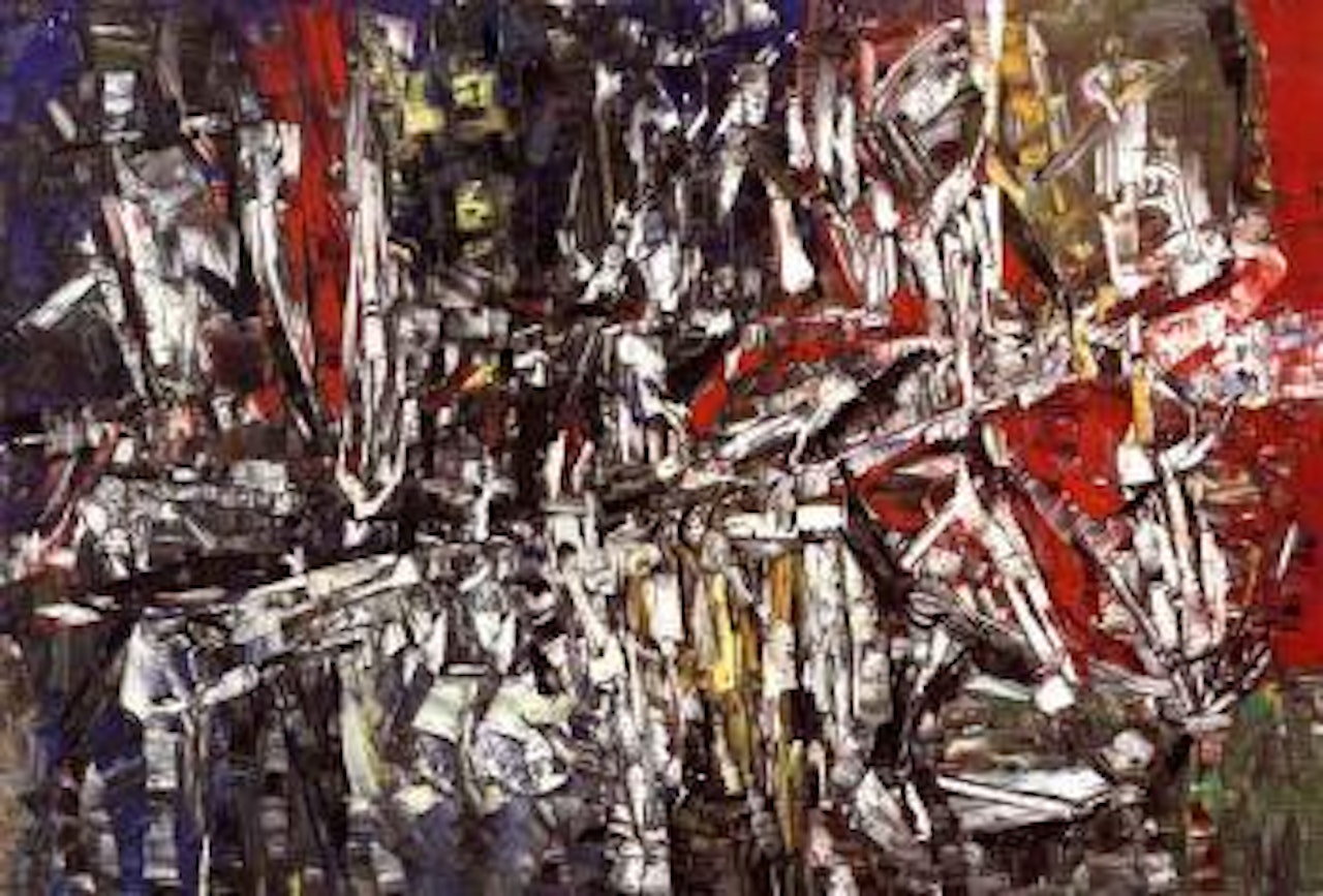 Sur le front by Jean-Paul Riopelle