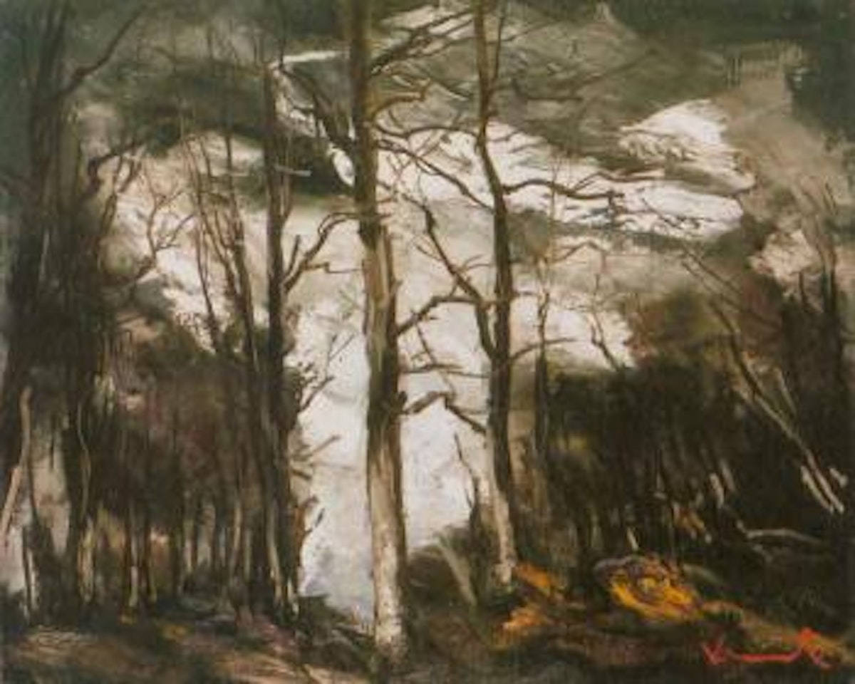 Orage dans la foret by Maurice de Vlaminck