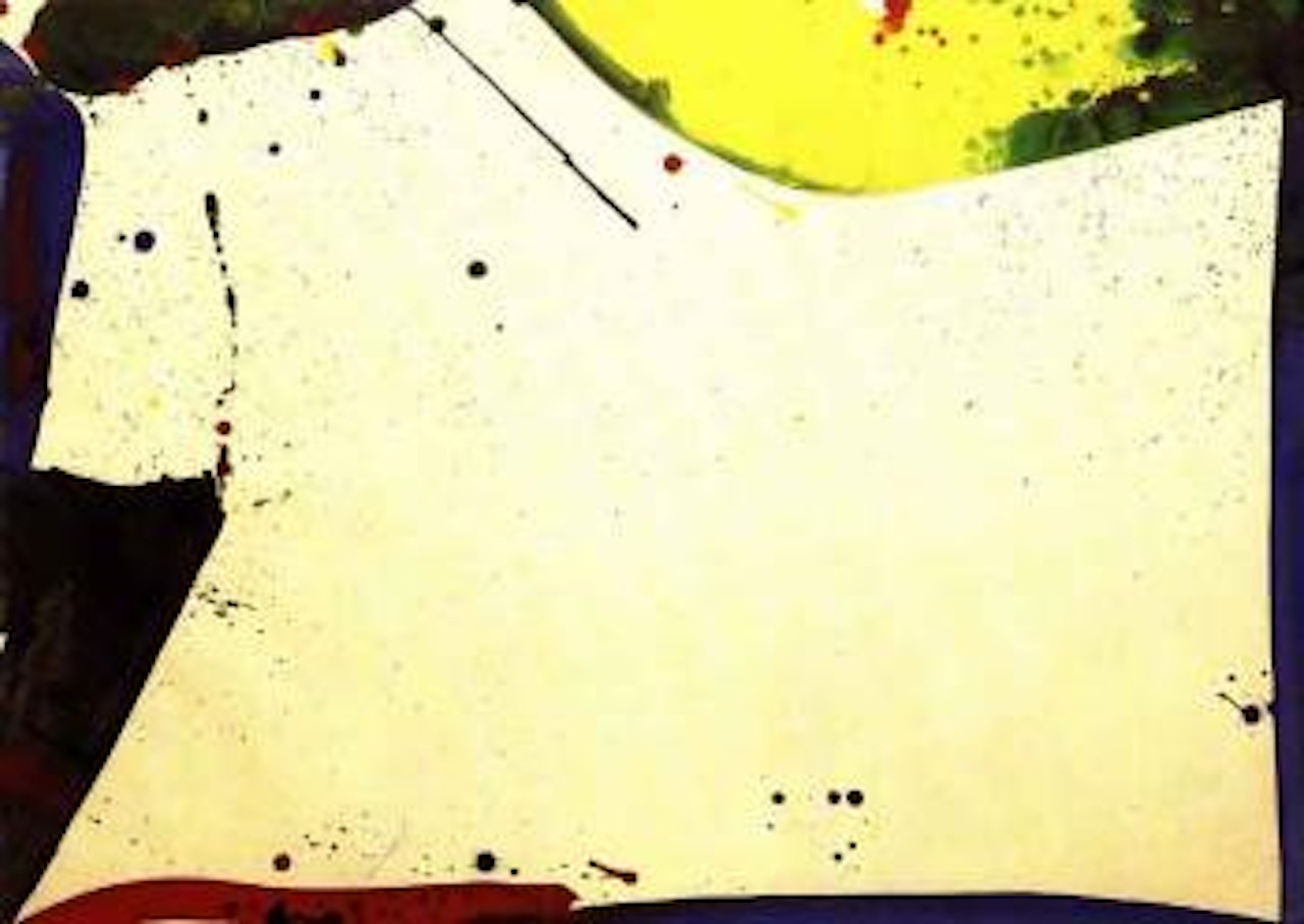Untitled by Sam Francis
