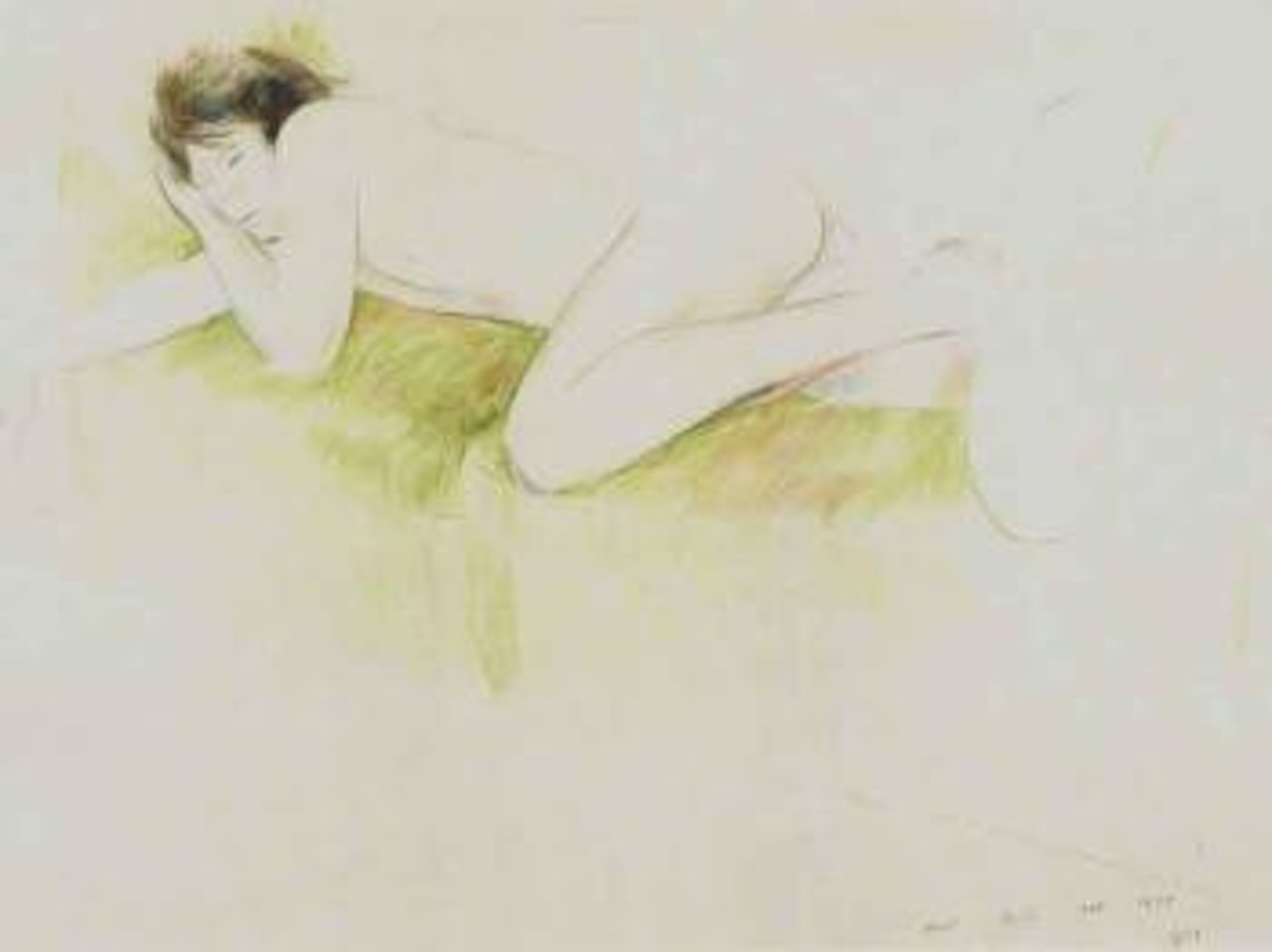 Mark by David Hockney