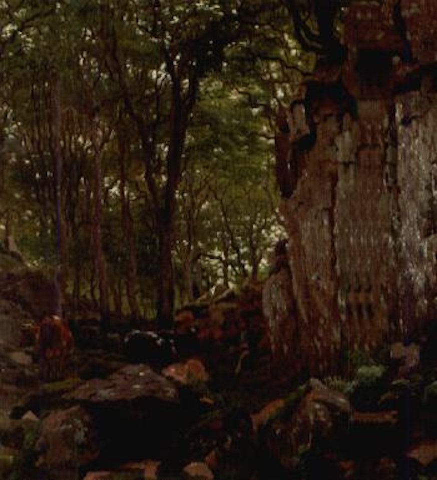 Paradise valley, Bornholm by Peder Mork Monsted