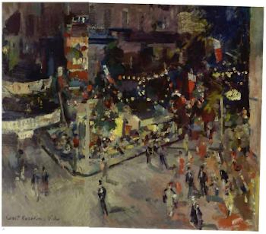 Vichy, France by Konstantin Alekseevich Korovin