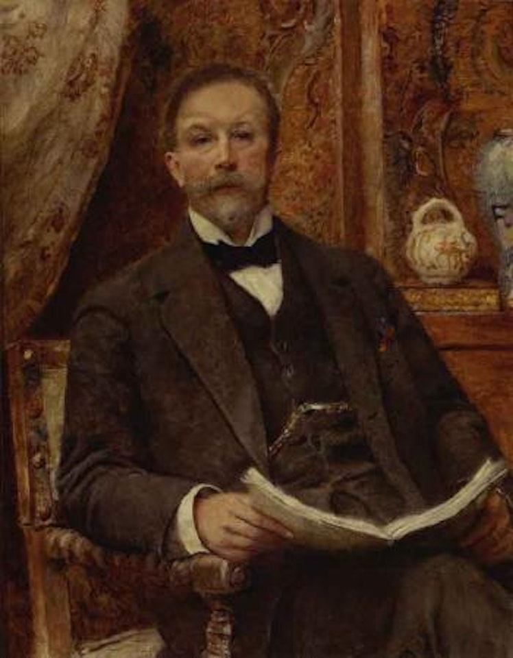 Portrait of the composer Caesar Cui by Konstantin Makovsky