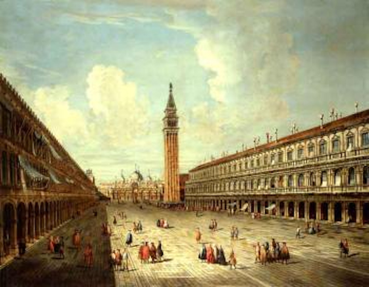 Venice, view of Piazza san Marco by Venetian School