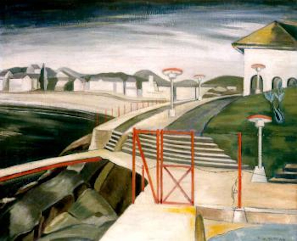 Quayside, St. Jean de Luz by Roy de Maistre