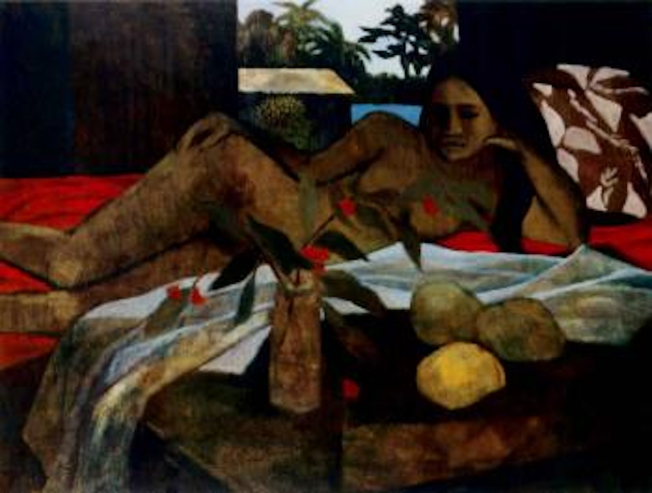 Reclining nude by Ray Austin Crooke