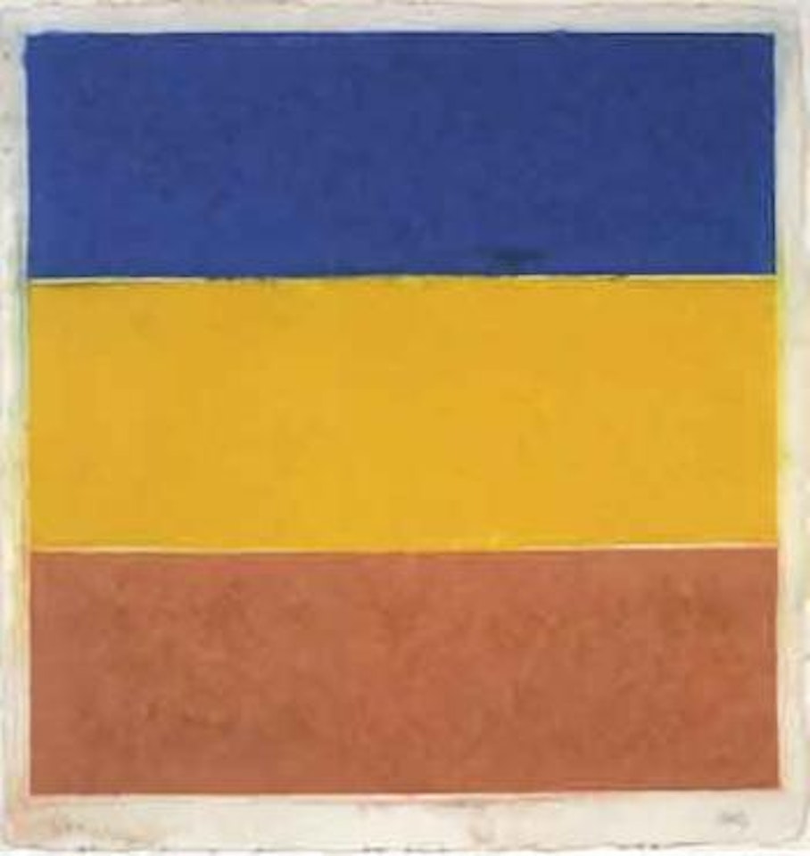 Coloured paper image XVI by Ellsworth Kelly