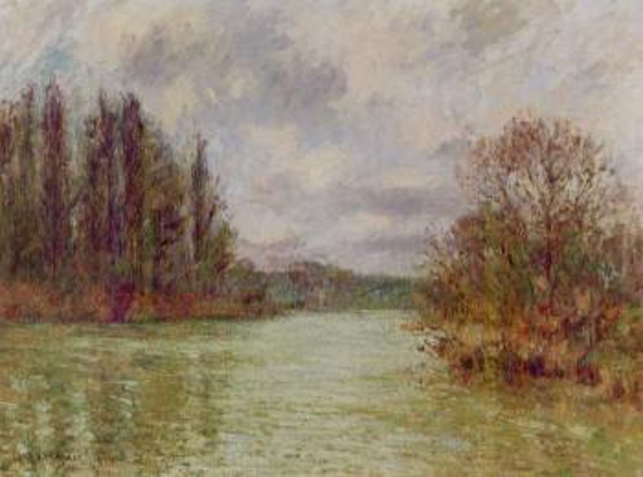 Bords de l'Oise by Gustave Loiseau