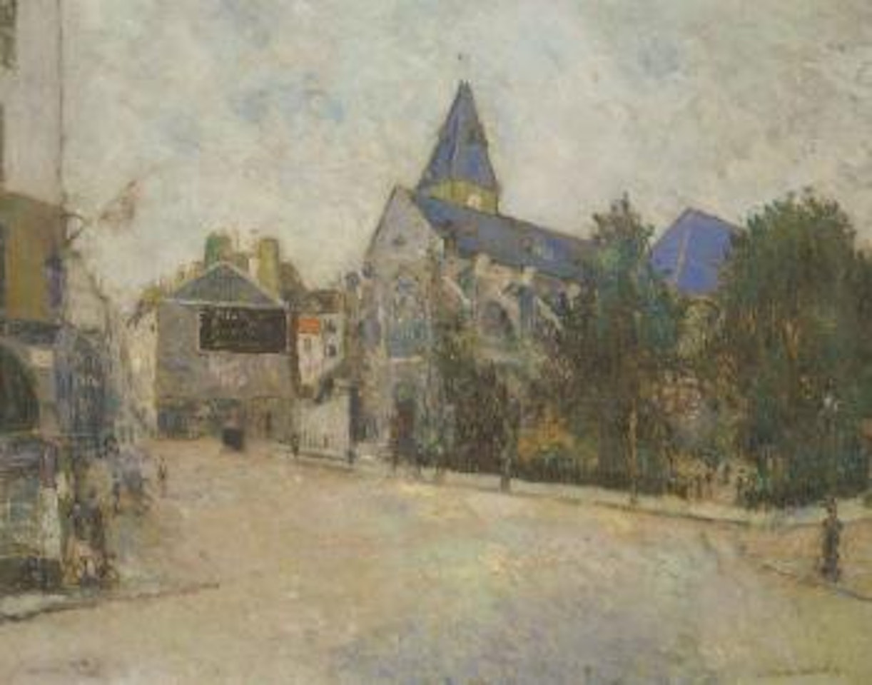 Eglise de Saint-Medard by Maurice Utrillo