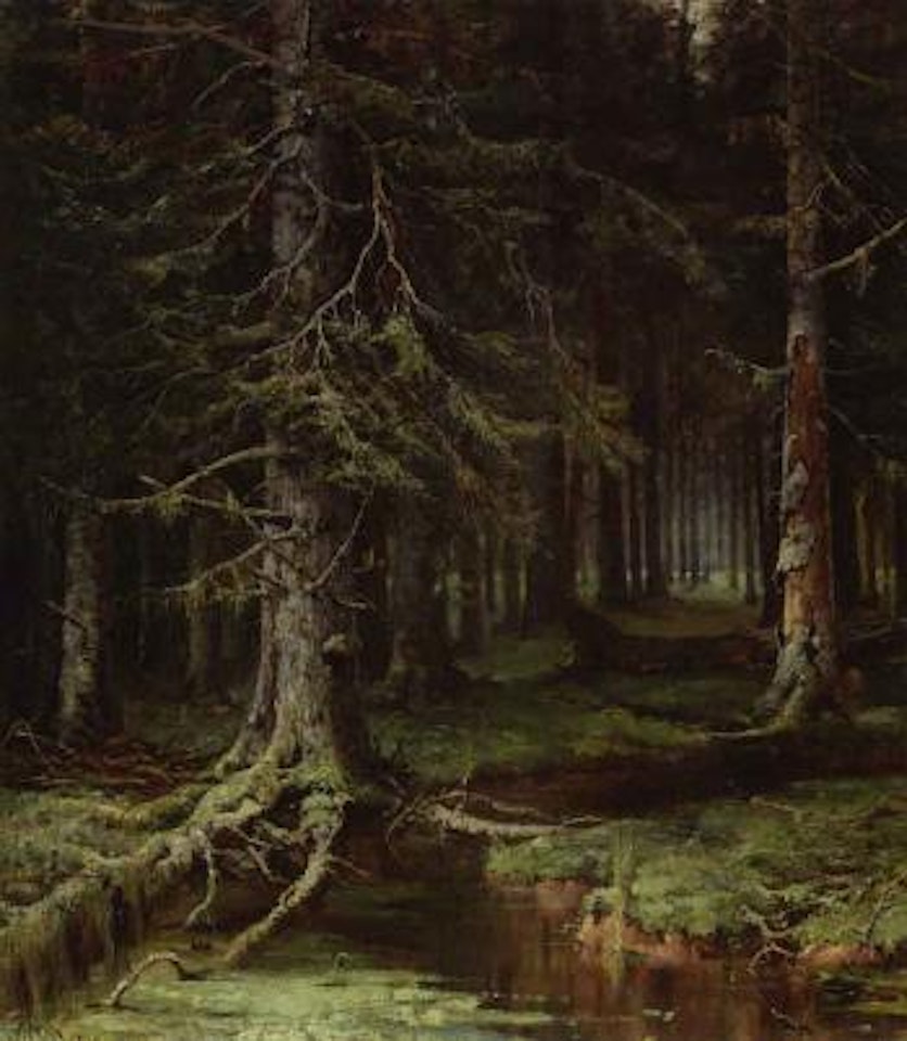Forest by Yuli Yulievich Klever the Younger