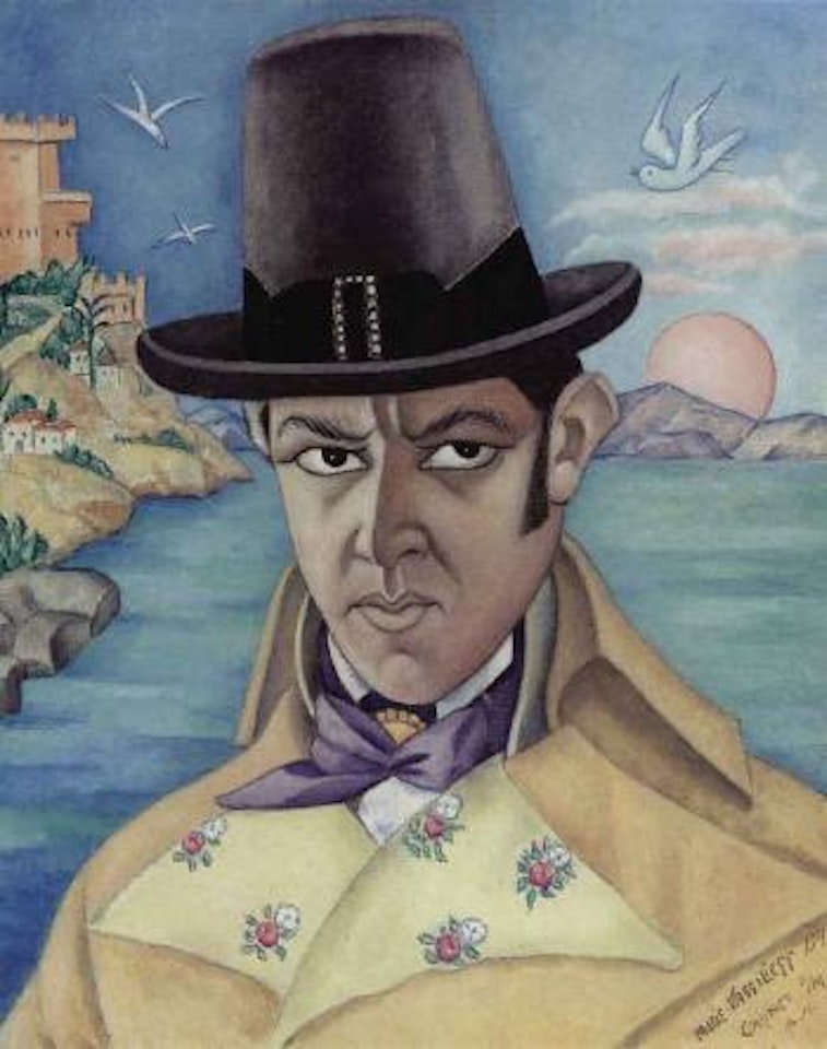 Portrait, Cagnes sur mer by Marie Vassilieff