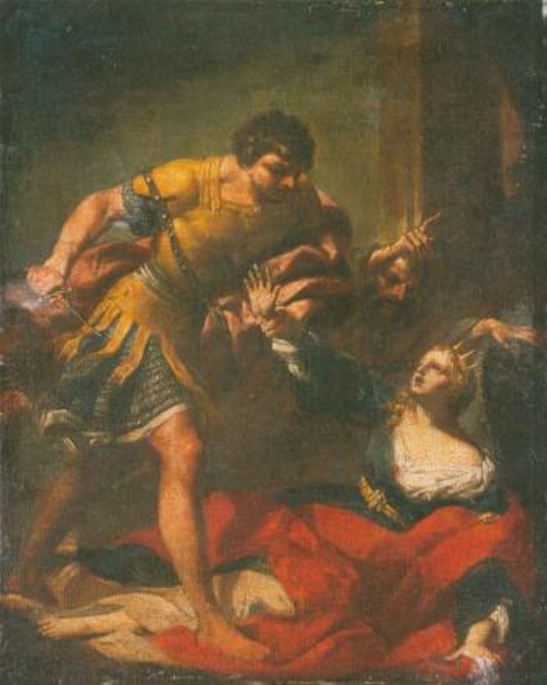 Sacrifice of Polyxena by Giovan Gioseffo Dal Sole
