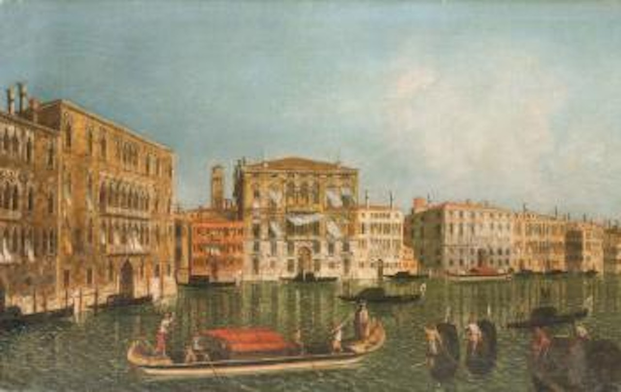 Grand Canal, Venice with Palazzo Foscari and Palazzo Balbi by Michele Marieschi