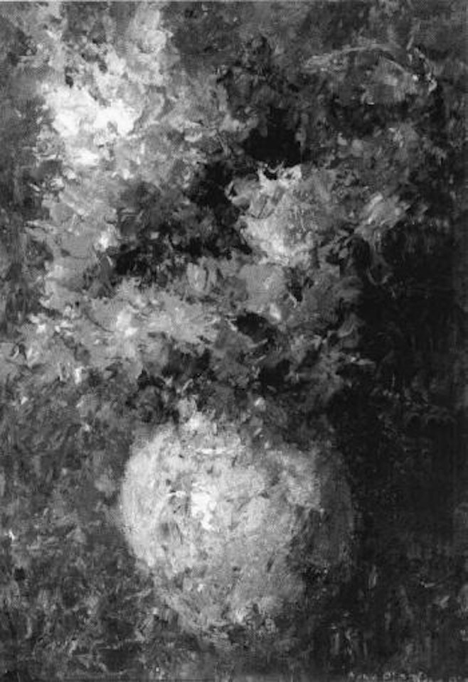 Still life of flowers by Otto Pippel