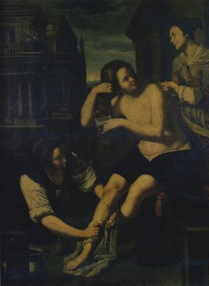 Bethsabee au bain by Artemisia Gentileschi