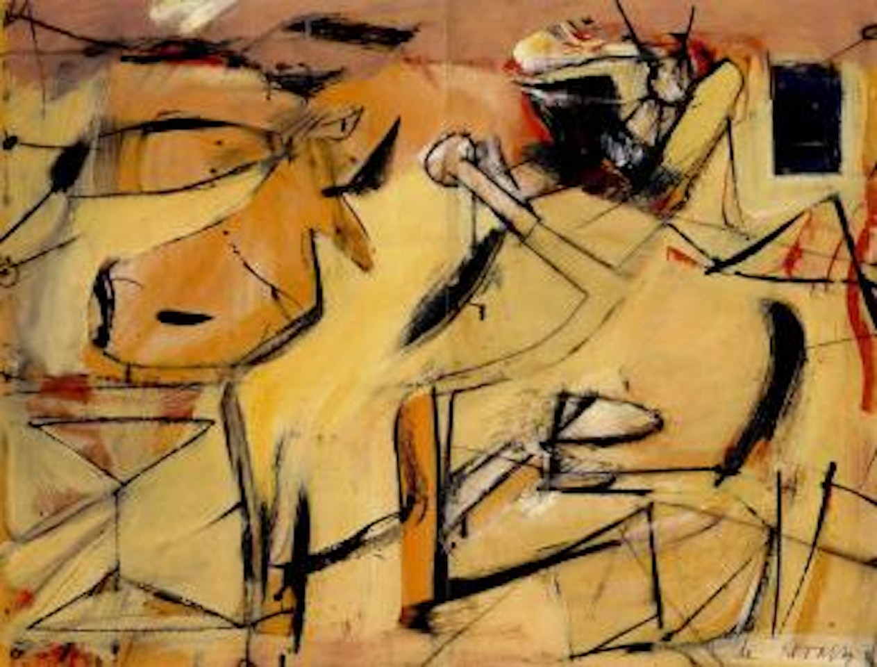 Sail cloth by Willem de Kooning