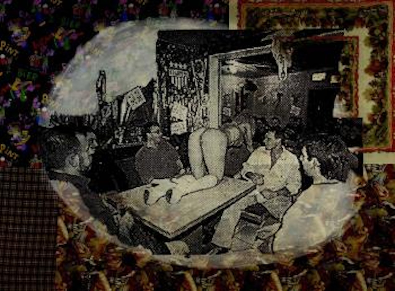 Me and my buddies would vote for you by Sigmar Polke