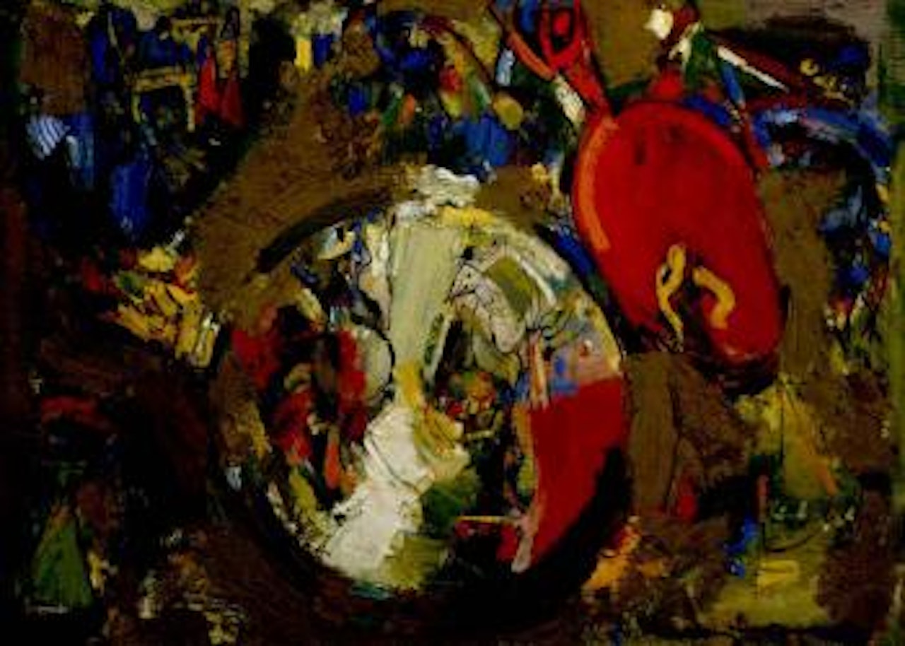 Figures in ferment by Hans Hofmann
