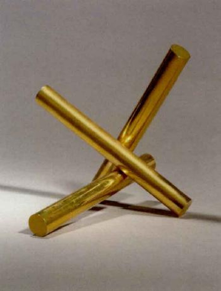 Unity in three equal cylinders by Max Bill