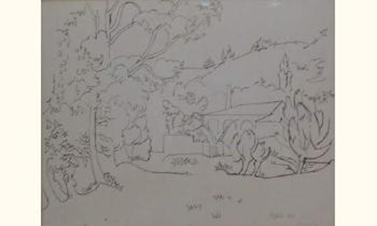 Paysage aux environs de Mirmande by André Lhote