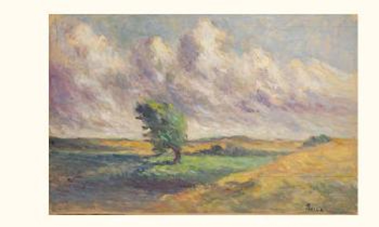 Paysage coup de vent by Maximilien Luce