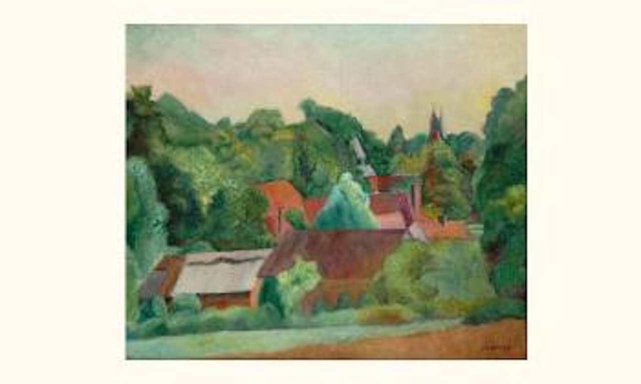 Paysage a Maillebois by Leopold Survage